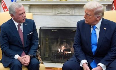 urdun kralı-trump